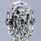 50% deposit 1Ct GIA oval Step cut natural white diamond
